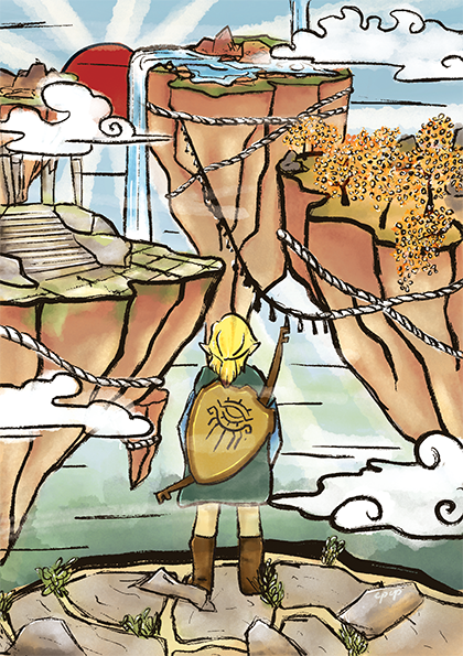 Zelda (Okami Style)