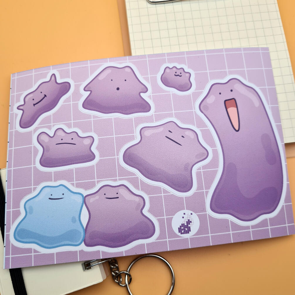 Ditto Sticker Sheet