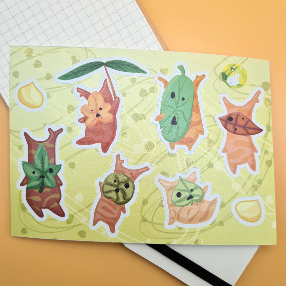 Korok Sticker Sheet